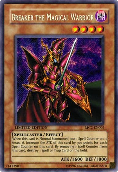 Breaker the Magical Warrior Master Collection Volume 2 Yu-Gi-Oh! card