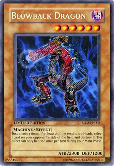Blowback Dragon Master Collection Volume 2 Yu-Gi-Oh! card
