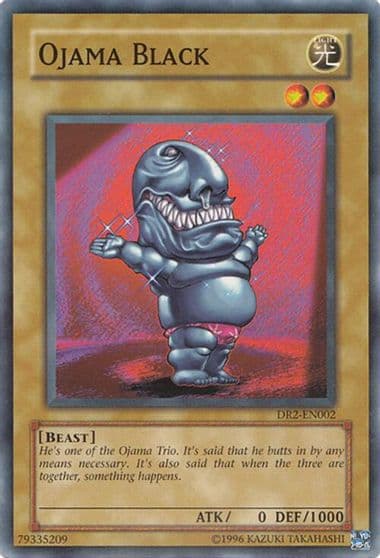 Ojama Black Dark Revelation Volume 2 Yu-Gi-Oh! card