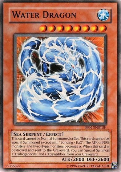 Water Dragon Redemption Replacement Yu-Gi-Oh! card