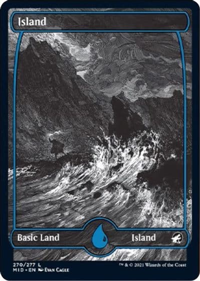 Island 270 Innistrad: Midnight Hunt Magic card