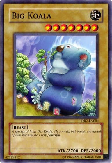 Big Koala Dark Revelation Volume 2 Yu-Gi-Oh! card
