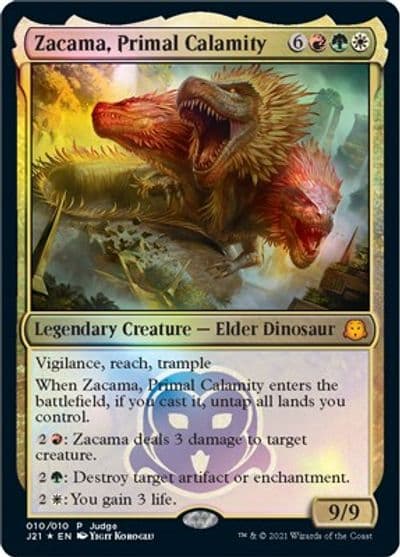 Zacama Primal Calamity Judge Promos Magic card