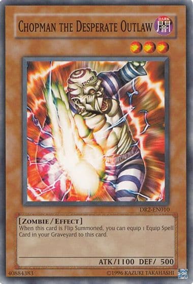 Chopman the Desperate Outlaw Dark Revelation Volume 2 Yu-Gi-Oh! card