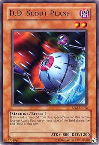 DD Scout Plane Dark Revelation Volume 2 Yu-Gi-Oh! card