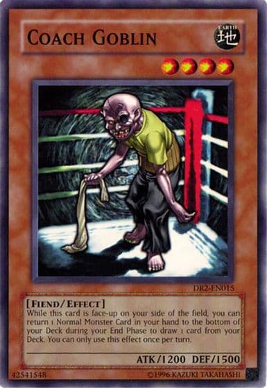 Coach Goblin Dark Revelation Volume 2 Yu-Gi-Oh! card