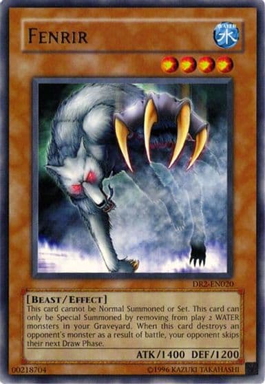 Fenrir Dark Revelation Volume 2 Yu-Gi-Oh! card