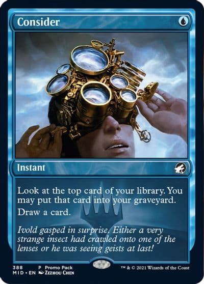 Consider Promo Pack: Innistrad: Midnight Hunt Magic card