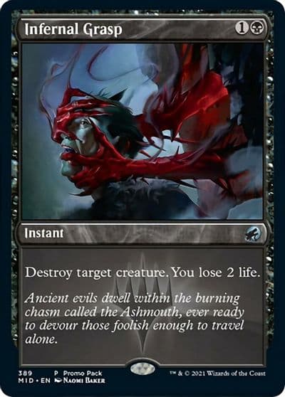 Infernal Grasp Promo Pack: Innistrad: Midnight Hunt Magic card