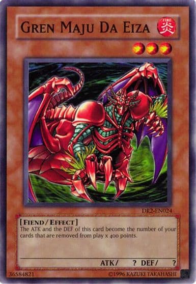 Gren Maju Da Eiza Dark Revelation Volume 2 Yu-Gi-Oh! card