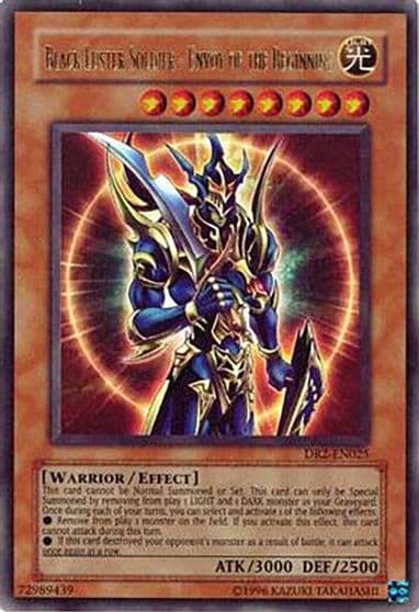 Black Luster Soldier Envoy of the Beginning Dark Revelation Volume 2 Yu-Gi-Oh! card