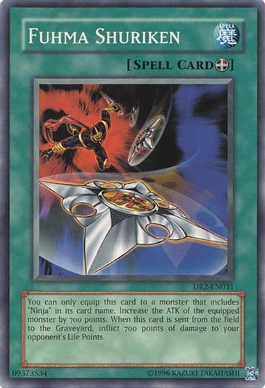 Fuhma Shuriken Dark Revelation Volume 2 Yu-Gi-Oh! card