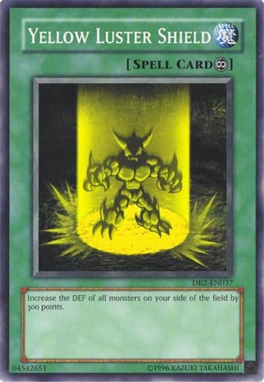 Yellow Luster Shield Dark Revelation Volume 2 Yu-Gi-Oh! card