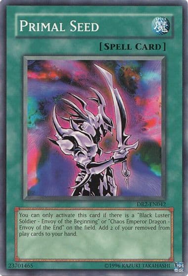 Primal Seed Dark Revelation Volume 2 Yu-Gi-Oh! card