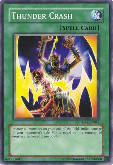 Thunder Crash Dark Revelation Volume 2 Yu-Gi-Oh! card
