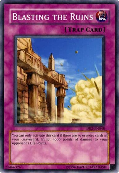 Blasting the Ruins Dark Revelation Volume 2 Yu-Gi-Oh! card
