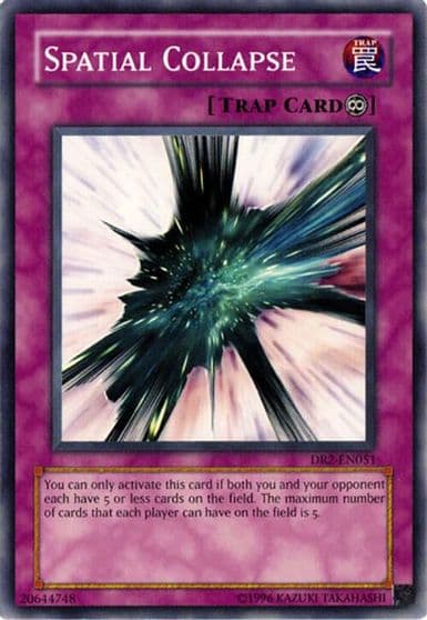 Spatial Collapse Dark Revelation Volume 2 Yu-Gi-Oh! card