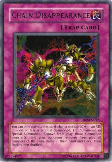 Chain Disappearance Dark Revelation Volume 2 Yu-Gi-Oh! card