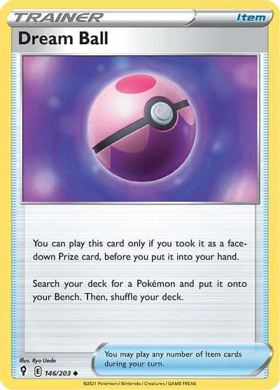 Dream Ball SWSH07: Evolving Skies Pokemon card