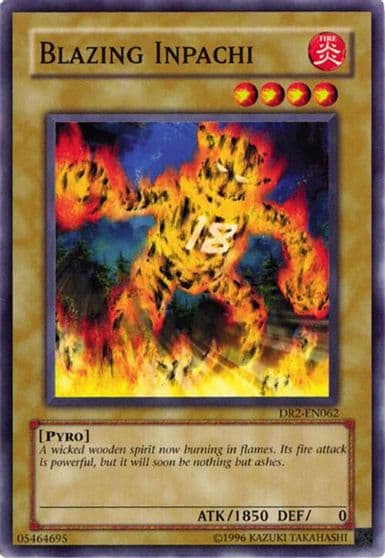 Blazing Inpachi Dark Revelation Volume 2 Yu-Gi-Oh! card