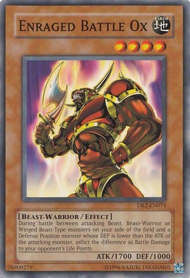 Enraged Battle Ox Dark Revelation Volume 2 Yu-Gi-Oh! card