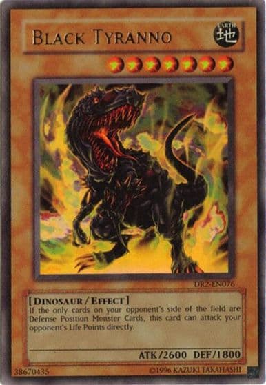 Black Tyranno Dark Revelation Volume 2 Yu-Gi-Oh! card