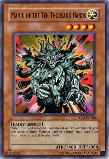 Manju of the Ten Thousand Hands Dark Revelation Volume 2 Yu-Gi-Oh! card