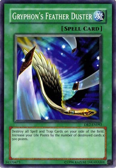 Gryphons Feather Duster Dark Revelation Volume 2 Yu-Gi-Oh! card