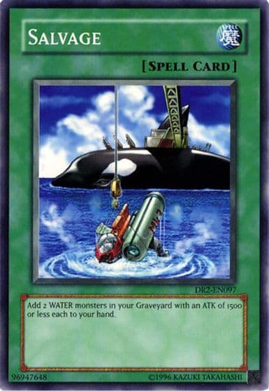 Salvage Dark Revelation Volume 2 Yu-Gi-Oh! card