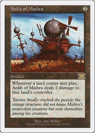 Ankh of Mishra Classic Sixth Edition Magic card
