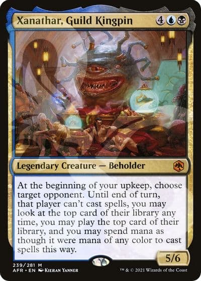 Xanathar Guild Kingpin AFR Ampersand Promos Magic card
