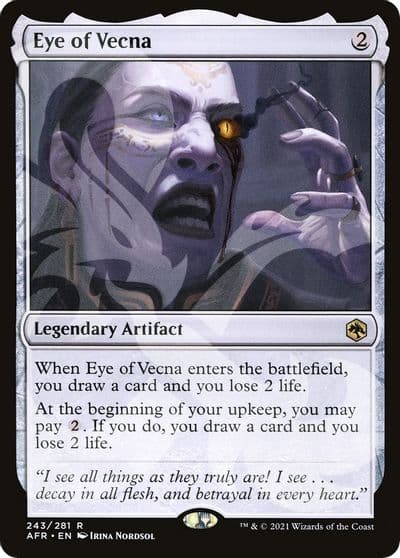 Eye of Vecna AFR Ampersand Promos Magic card