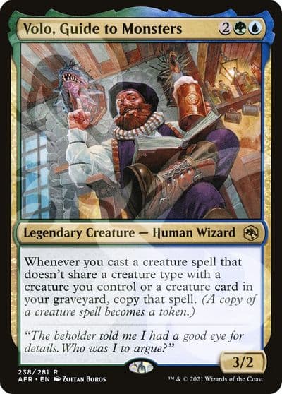 Volo Guide to Monsters AFR Ampersand Promos Magic card