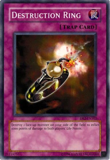 Destruction Ring Dark Revelation Volume 2 Yu-Gi-Oh! card