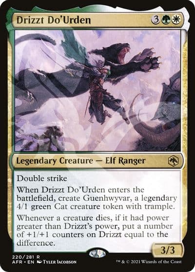 Drizzt DoUrden AFR Ampersand Promos Magic card