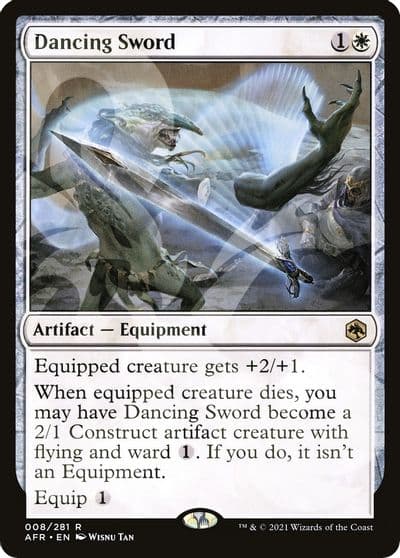 Dancing Sword AFR Ampersand Promos Magic card