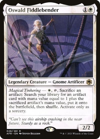 Oswald Fiddlebender AFR Ampersand Promos Magic card
