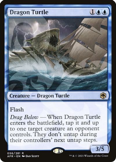 Dragon Turtle AFR Ampersand Promos Magic card