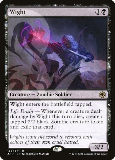 Wight AFR Ampersand Promos Magic card