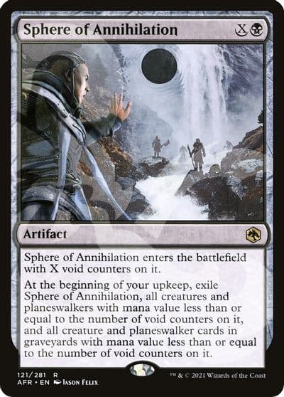 Sphere of Annihilation AFR Ampersand Promos Magic card