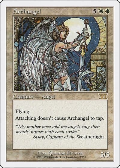 Archangel Classic Sixth Edition Magic card