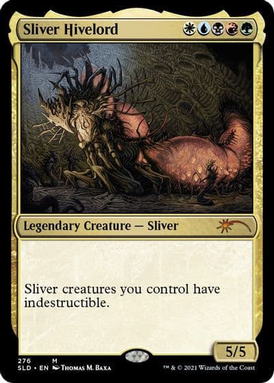 Sliver Hivelord Secret Lair Drop Series Magic card