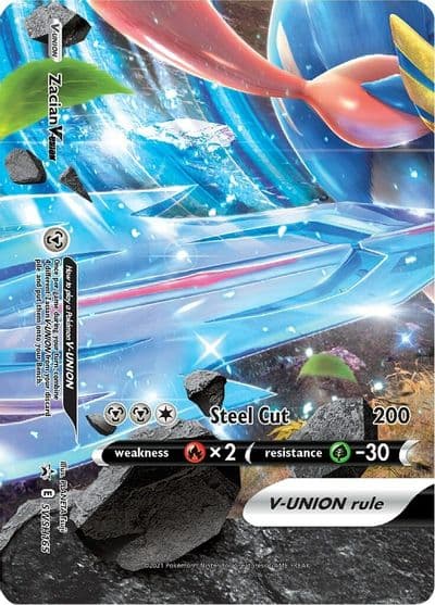 Zacian V-UNION - SWSH165 SWSH: Sword & Shield Promo Cards Pokemon card