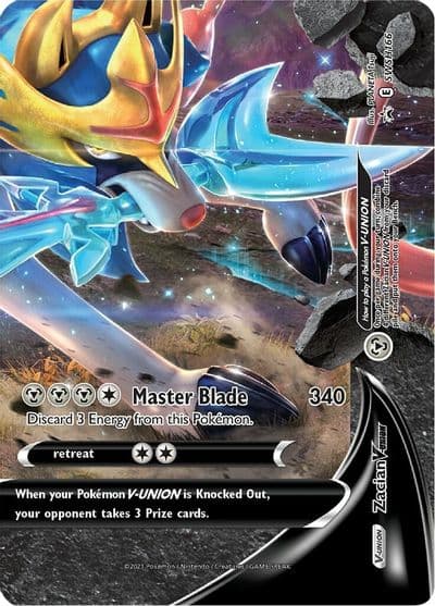 Zacian V-UNION - SWSH166 SWSH: Sword & Shield Promo Cards Pokemon card