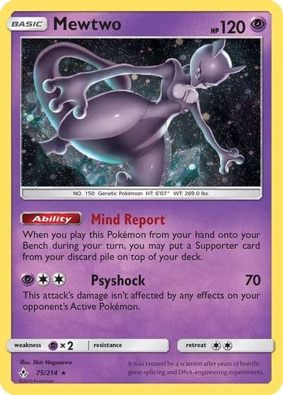 Mewtwo (Cosmos Holo) (Costco Exclusive) Miscellaneous Cards & Products Pokemon card