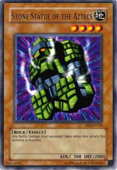 Stone Statue of the Aztecs Dark Revelation Volume 2 Yu-Gi-Oh! card
