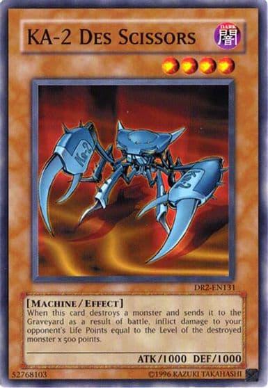 KA 2 Des Scissors Dark Revelation Volume 2 Yu-Gi-Oh! card