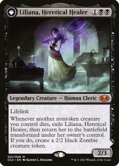 Liliana Heretical Healer Commander Collection: Black Magic card