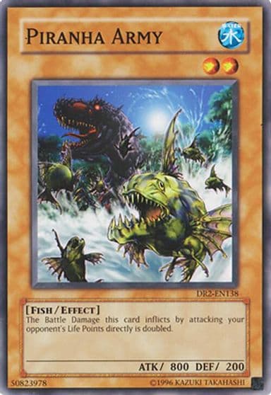 Piranha Army Dark Revelation Volume 2 Yu-Gi-Oh! card