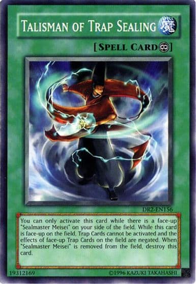 Talisman of Trap Sealing Dark Revelation Volume 2 Yu-Gi-Oh! card